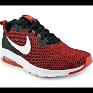 Nike Air Max Motion AA0544-001 LW Red Black Sneaker Athletic Shoe Size 10